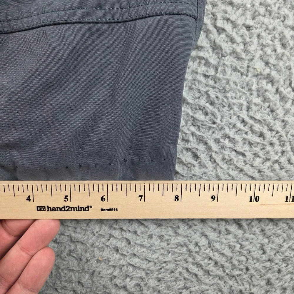Duluth Trading Co Dry On The Fly Pants Men Mx30 (30x24) Gray Cargo Outdoor Nylon